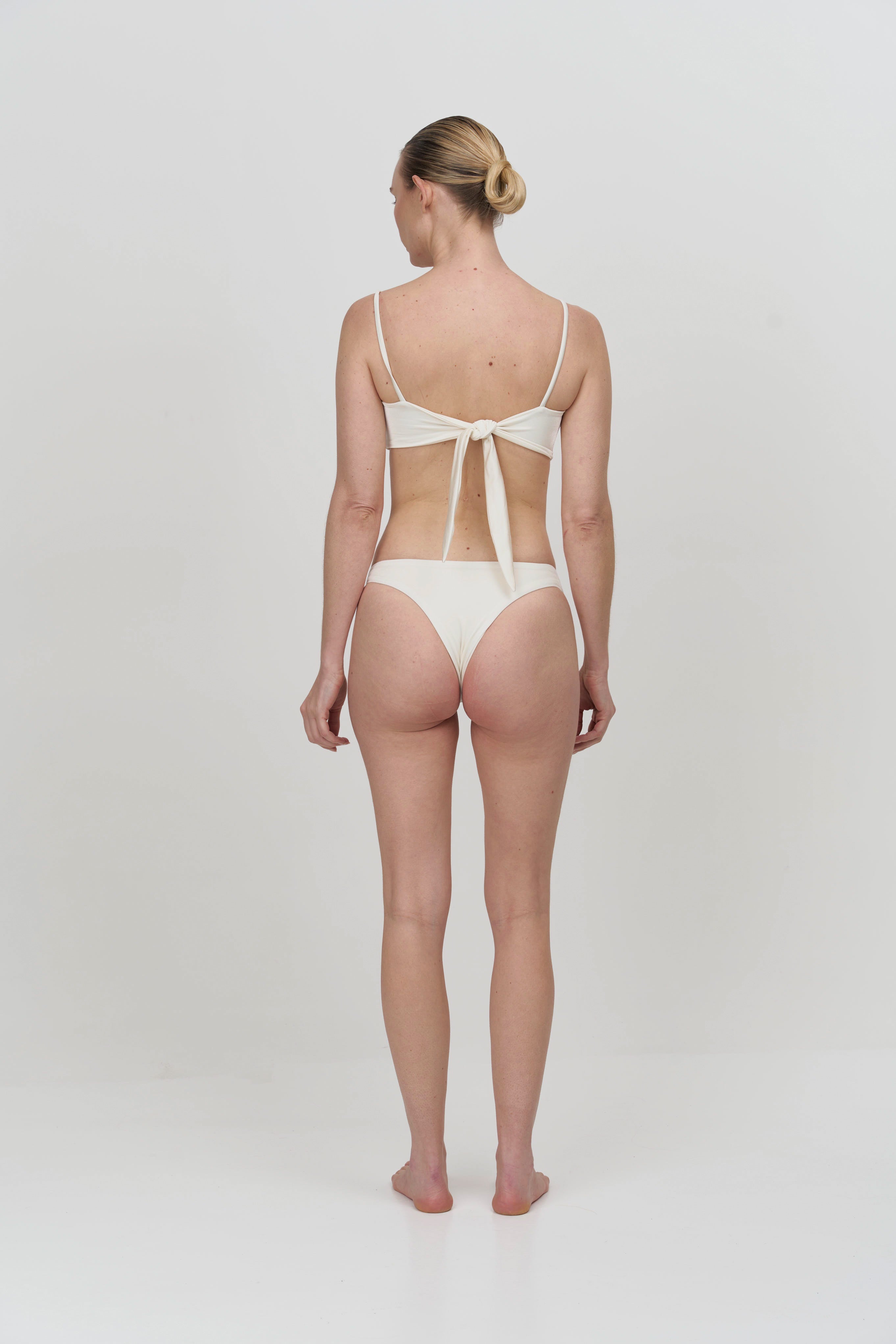 Agnes Ivory Bikini Top