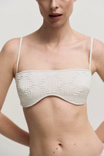 Agnes Bikini Top Ivory