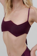 Bega Bikini Top Burgundy