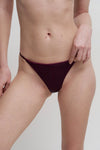 Dava Bikini Tiny Bottom Burgundy