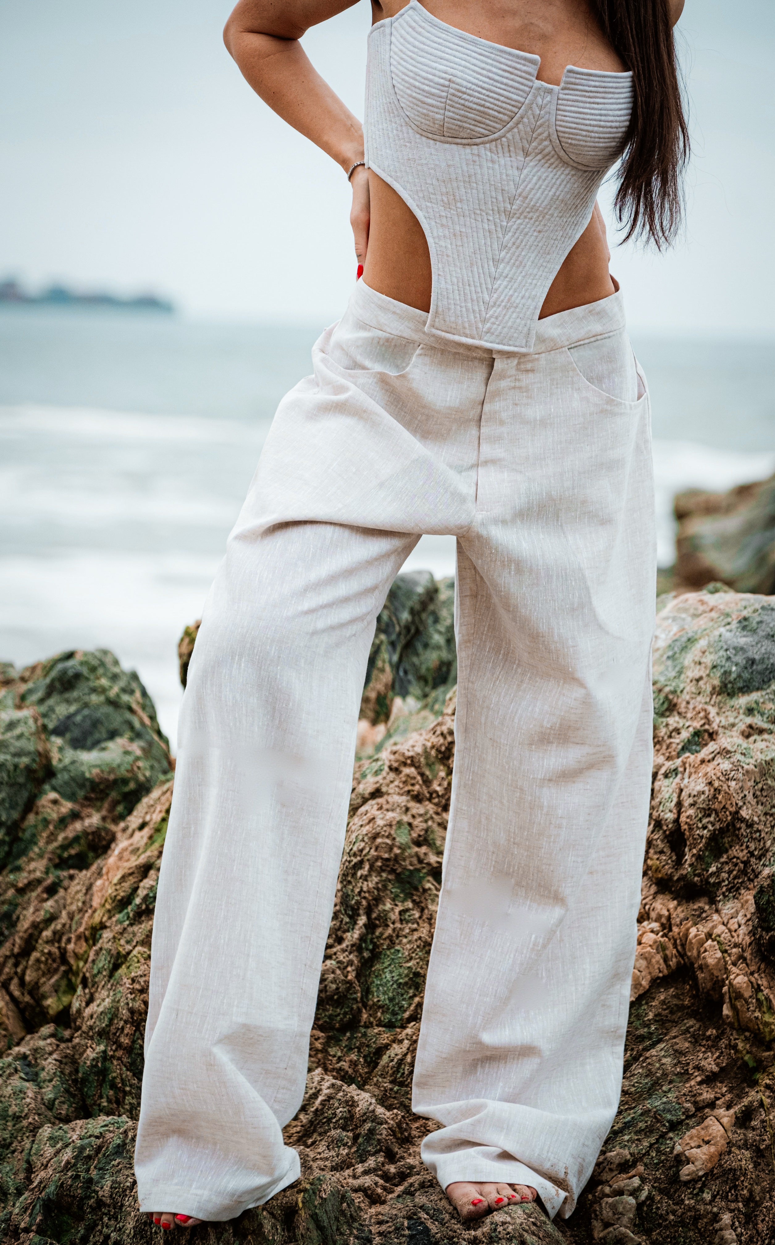 Pralu pant cream